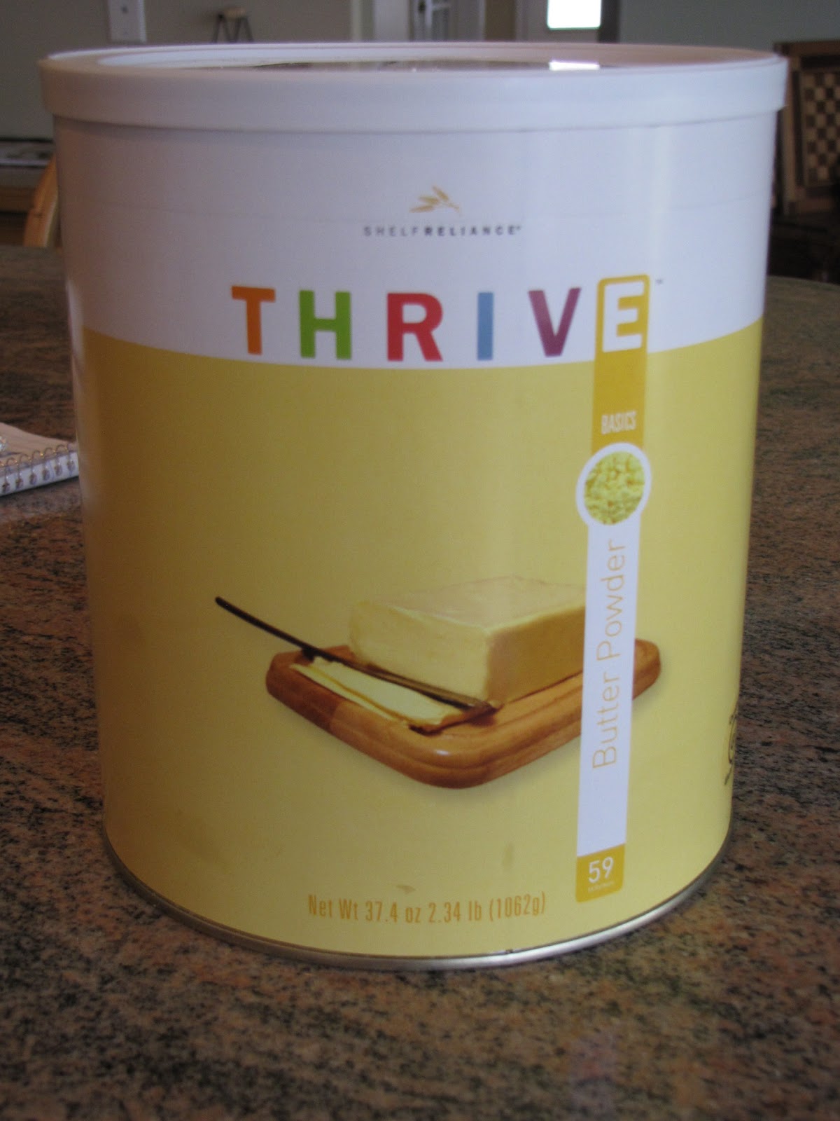 PREPARE TODAY Thrive Life Butter Powder