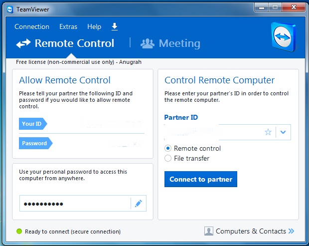 Cara ganti password teamviewer