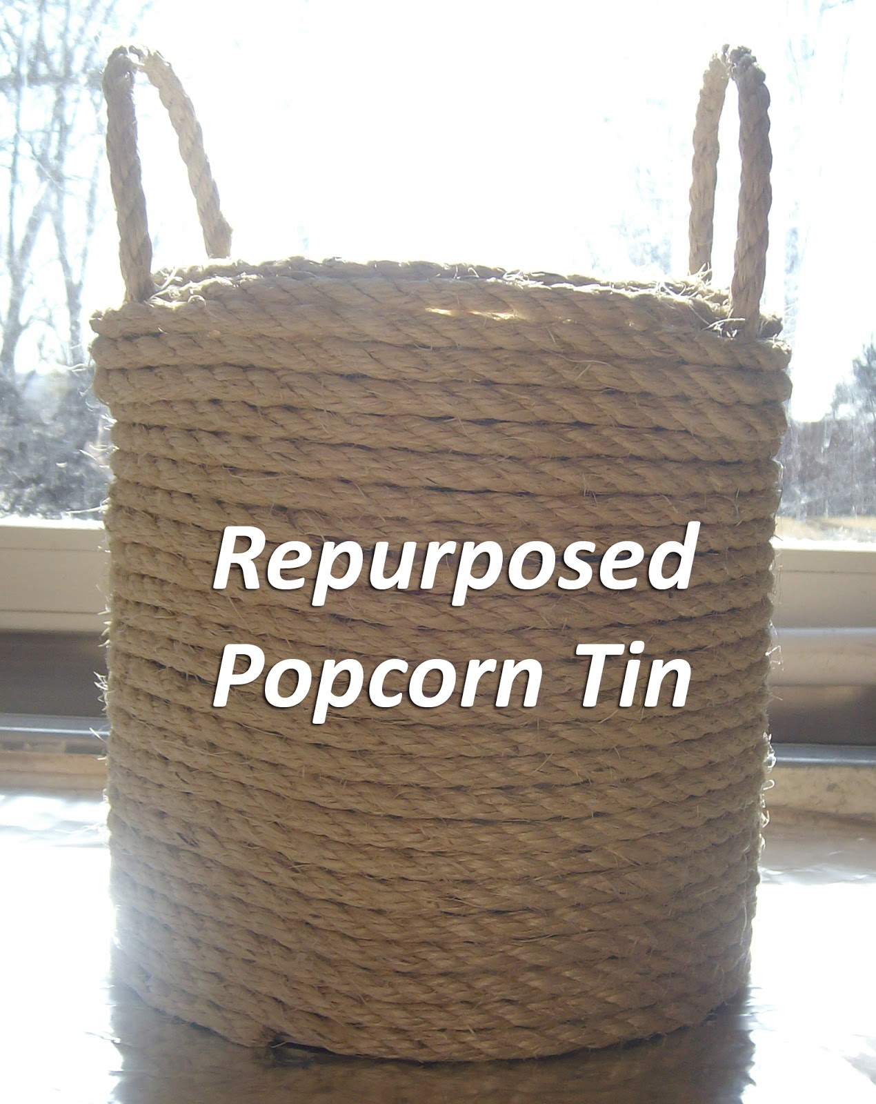Homemade In The Heartland Diy Repurposed Popcorn Tins