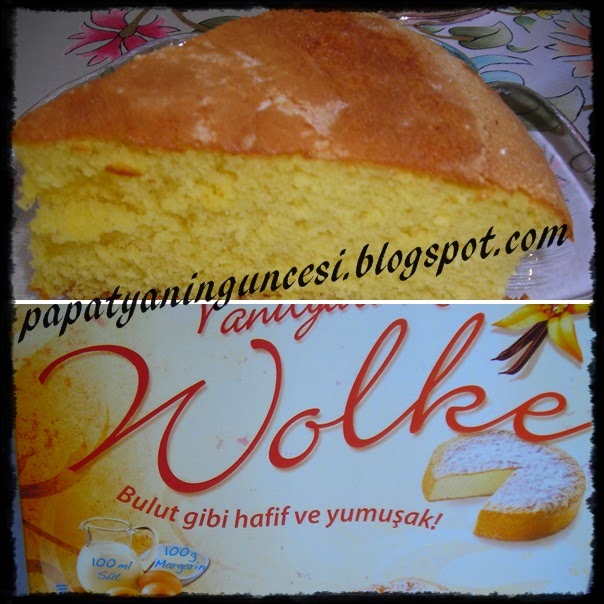 papatyanıngüncesi Dr. Oetker Wolke vanilyalı kek