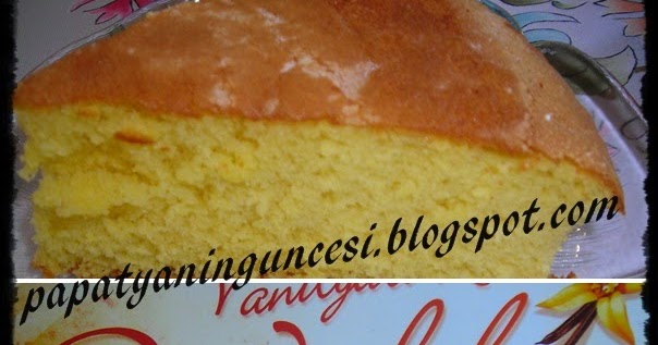 papatyanıngüncesi Dr. Oetker Wolke vanilyalı kek