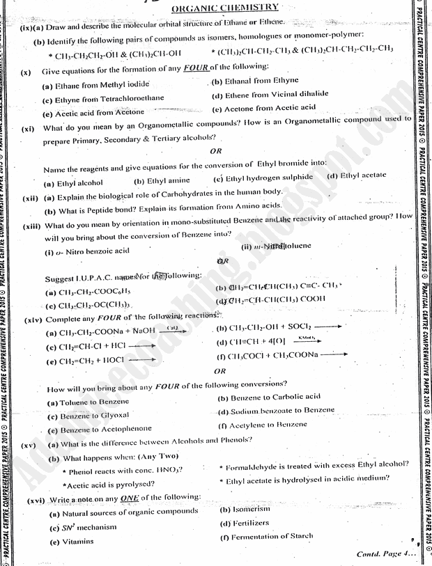 practical centre guess papers 2015 class 12th