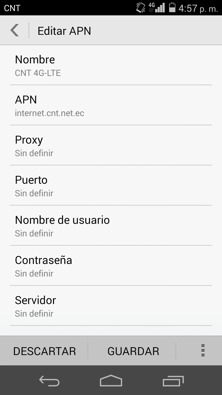 Como Configurar Apn En Un Data Entel | como configurar apn en un data entel configurar cnt apn Como Configurar Apn En Un Data Entel | como configurar apn en un data entel configurar cnt apn