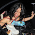 Michelle Rodriguez is in town! Avatar actress looks slightly worse for wear after night of partying