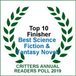 Critters Annual Readers Poll 2019 Best Science Fiction and Fantasy Novel Award
