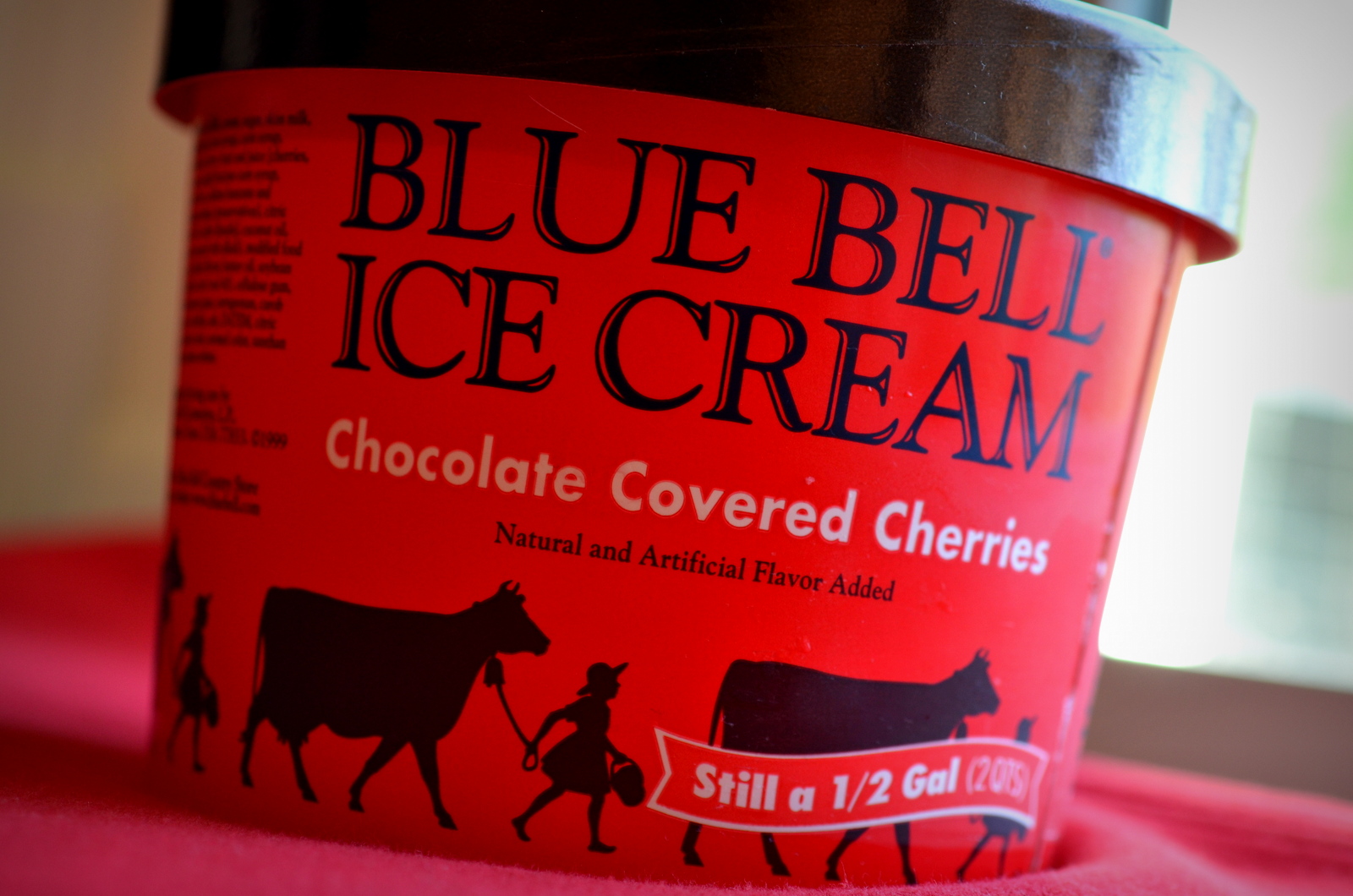 food and ice cream recipes REVIEW Blue Bell Chocolate Covered Cherries