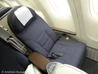 United Airlines 777 Business Class Flat Seat