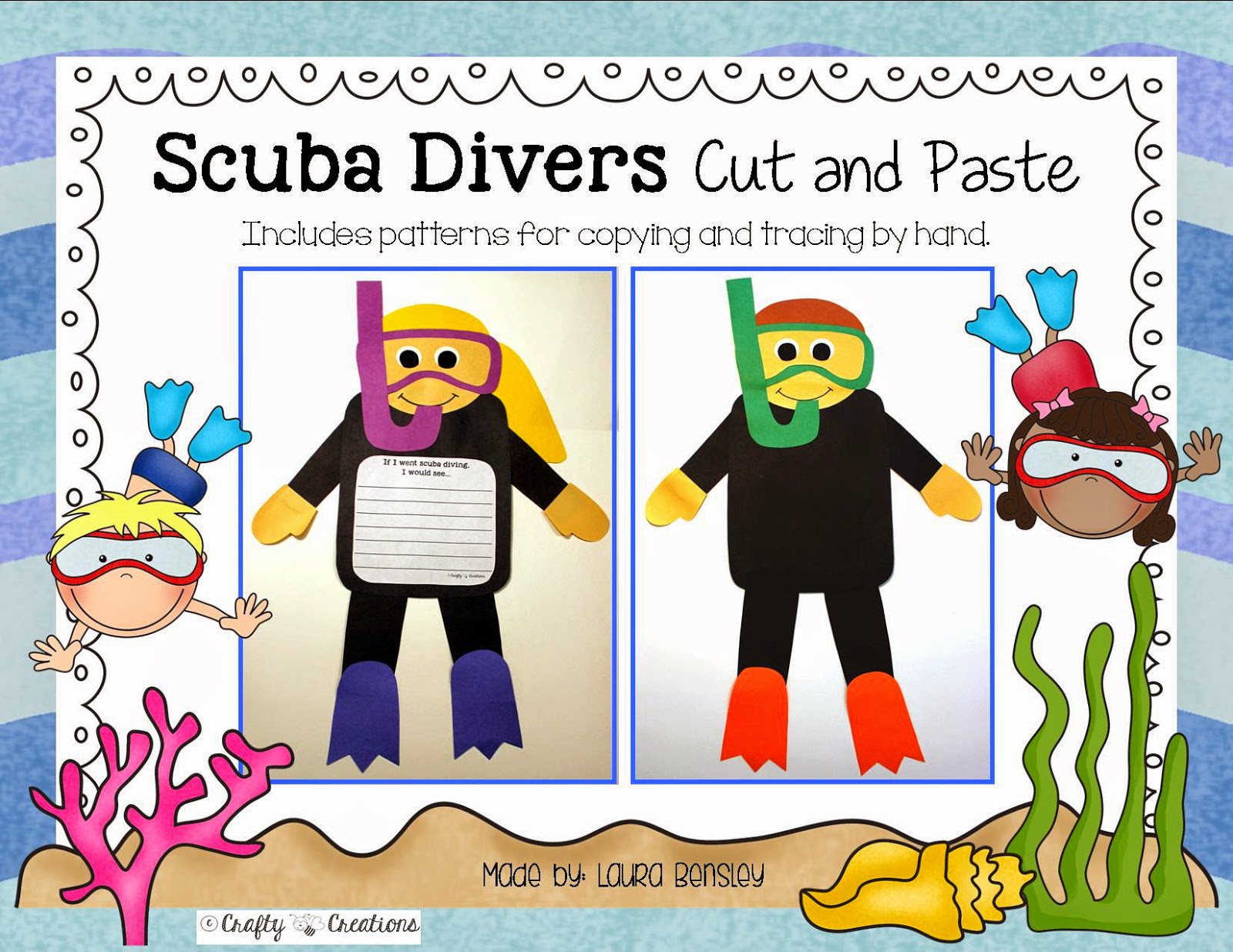 scuba diving templates