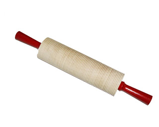 corrugated rolling pin
