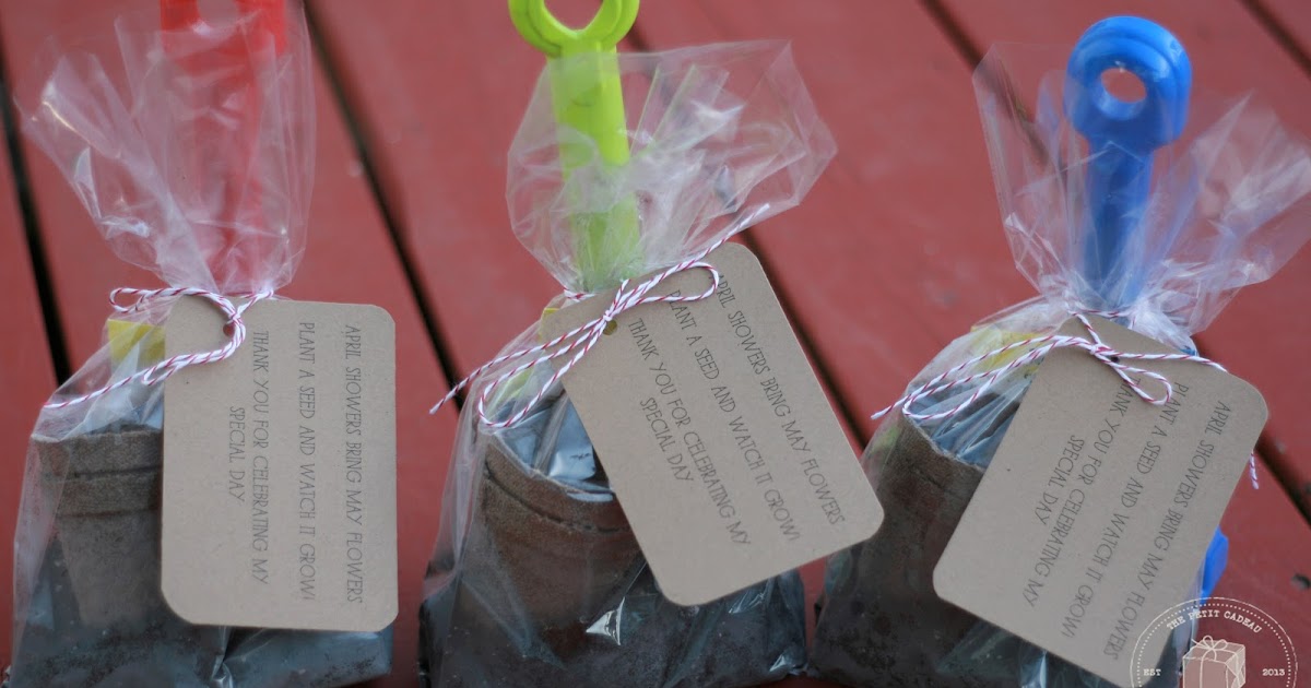The Petit Cadeau April Showers Bring May Flowers {Party Favors}