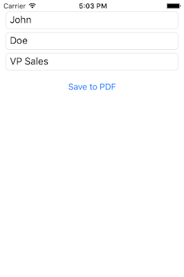Pic. 1 Create PDF form using Xamarin.Forms (iOS UI) Pic. 1 Create PDF form using Xamarin.Forms (iOS UI)