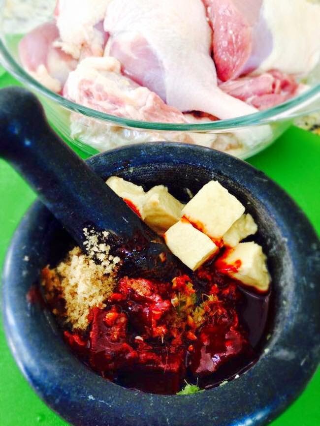 The Spices Of Life . . . Vịt Nướng Chao (Grilled Duck in Fermented