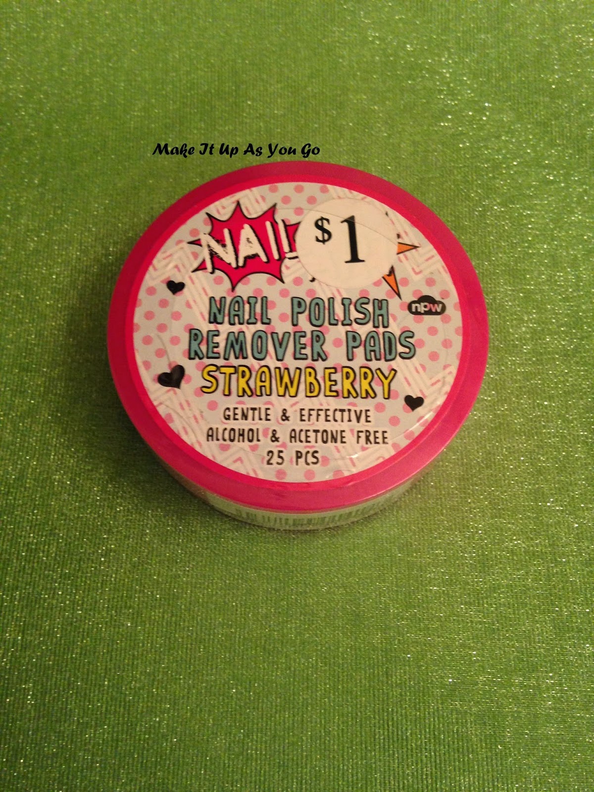 Make It Up As You Go NPW Nail Polish Remover Pads