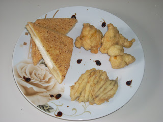 tris di fritti per ponti