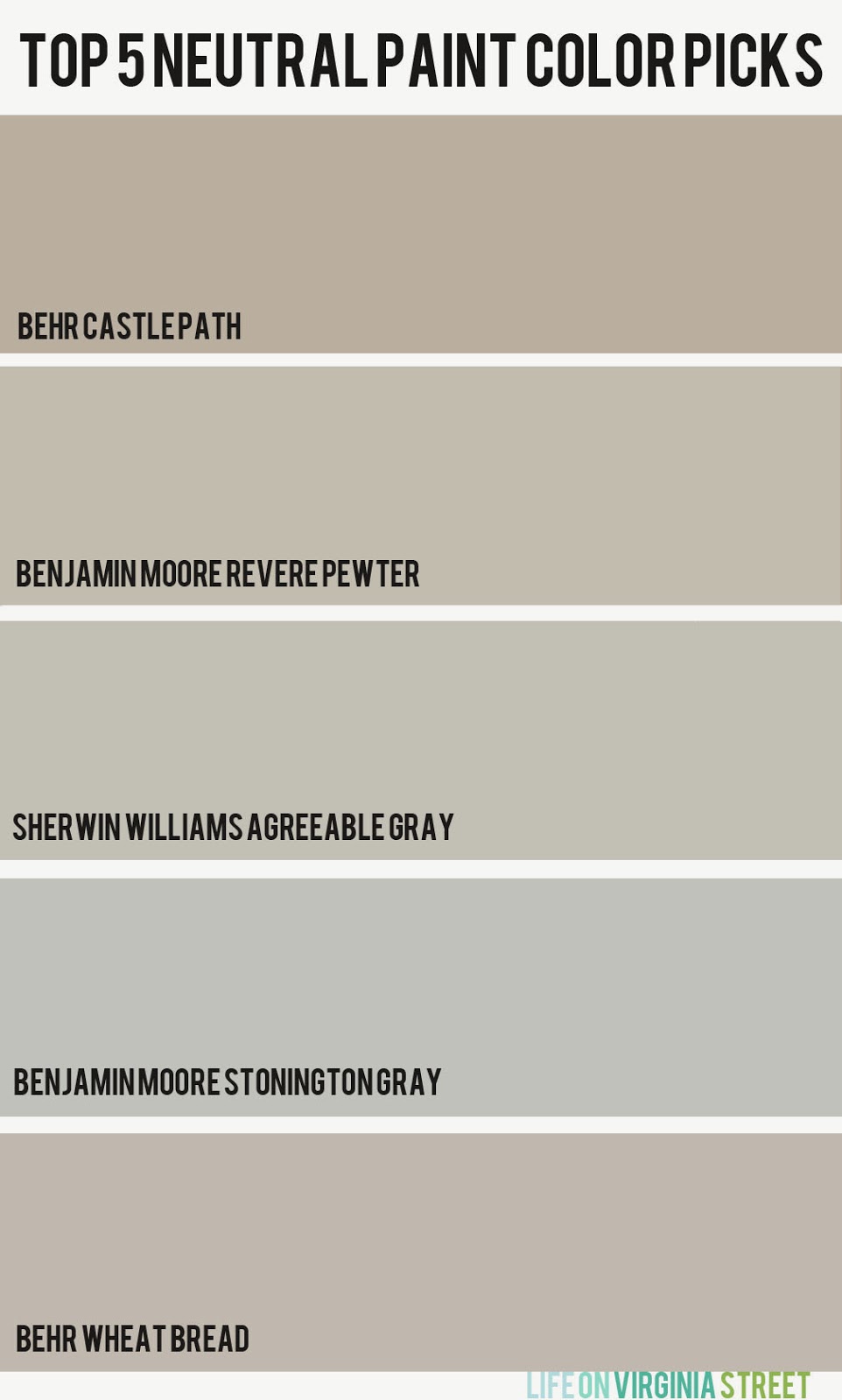 Behr Most Popular Neutral Paint Colors Behr Most Popular Neutral Paint Colors