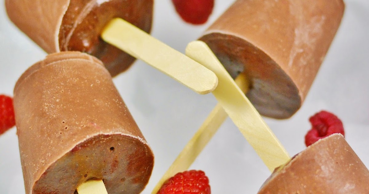 Life With 4 Boys Raspberry Almond Fudge Pops Recipe + Giveaway