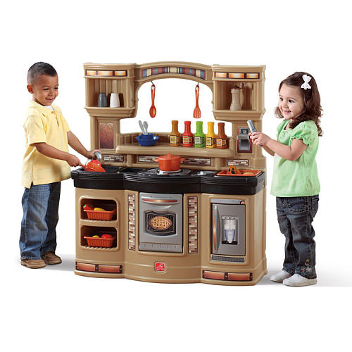 Step 2 Play Kitchen lifestyle deluxe kitchen | kids play kitchen | step2 within step 2 Step 2 Play Kitchen lifestyle deluxe kitchen | kids play kitchen | step2 within step 2