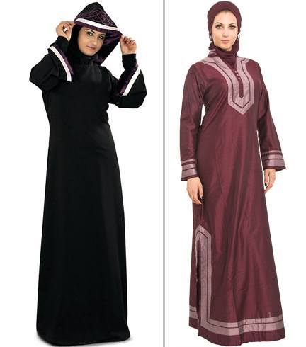 In past days Muslim Women used a black cover to hide themselves from men out of family, called Burqa or Abaa, now browse down and chose a design of latest fashionable burqa which may be used by any of age , a lady, girl, woman or an old aged ..... this design is taken from many Islamic countries and societies traditionally used by ladies of those countries, i.e, Moroccan Style Burqa, the Kaftan Style Burqa, The Floral Style Burqa, The Open Styled Burqa, Standard or may be known as Aba styled Burqa, The Butterfly Design Burqa, In past days Muslim Women used a black cover to hide themselves from men out of family, called Burqa or Abaa, now browse down and chose a design of latest fashionable burqa which may be used by any of age , a lady, girl, woman or an old aged ..... this design is taken from many Islamic countries and societies traditionally used by ladies of those countries, i.e, Moroccan Style Burqa, the Kaftan Style Burqa, The Floral Style Burqa, The Open Styled Burqa, Standard or may be known as Aba styled Burqa, The Butterfly Design Burqa,