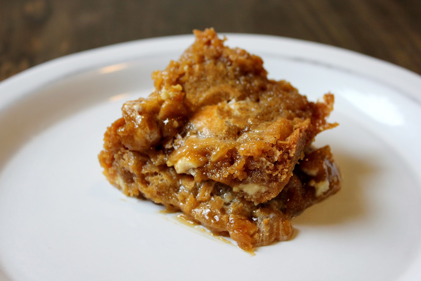 Butterscotch Marshmallow Blondies Fresh from the...