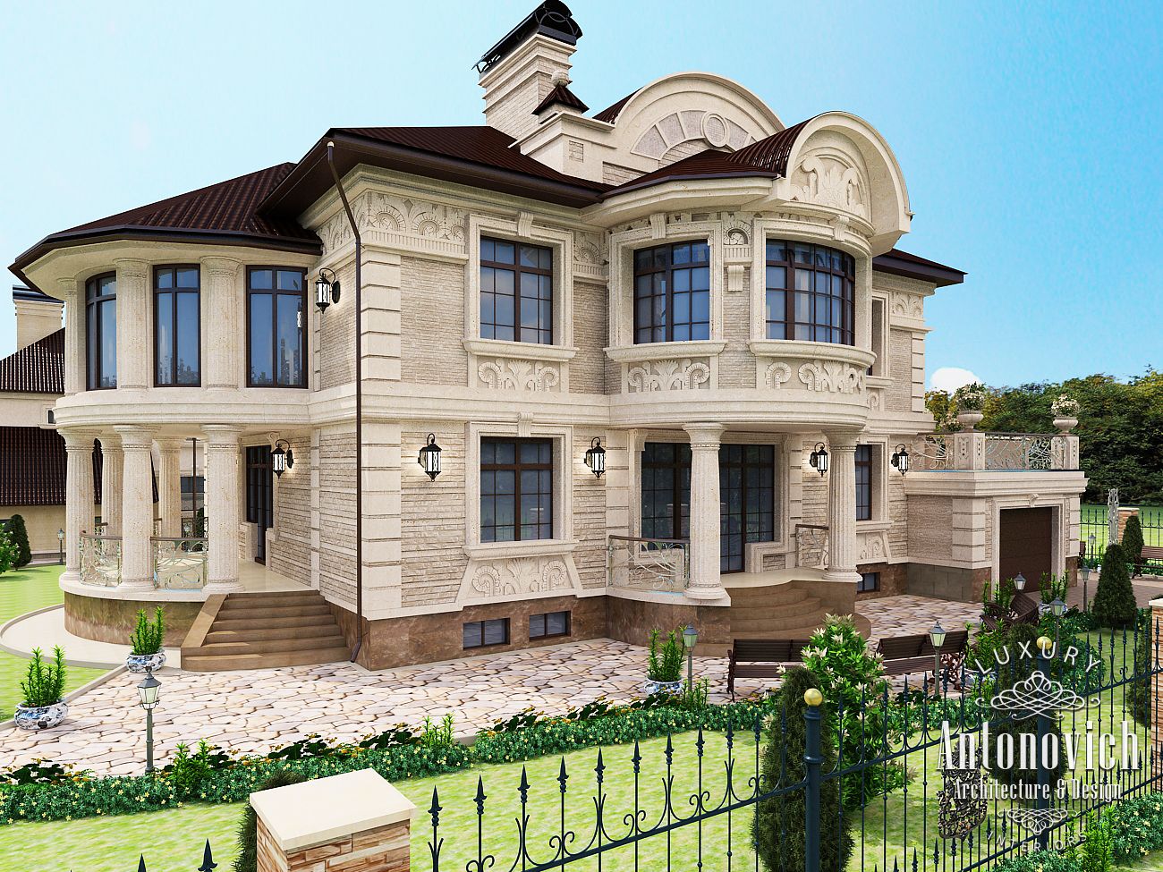 LUXURY ANTONOVICH DESIGN UAE Exterior design LUXURY ANTONOVICH DESIGN UAE Exterior design