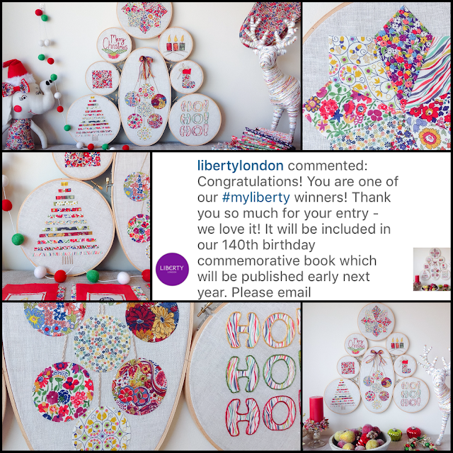 Instagram Collage of 140th Birthday Commemorative Book Entry Instagram picture gallery of Liberty Christmas Tree Photos and Congratulations