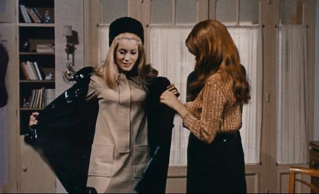 Style Essentials Catherine Deneuve In And Out Of Yves Saint