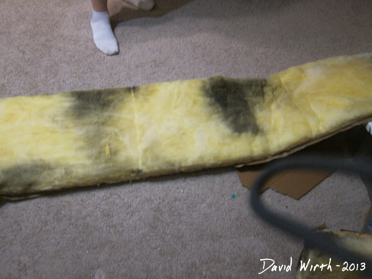 Family Room Drywall Trim Crown Molding and Paint