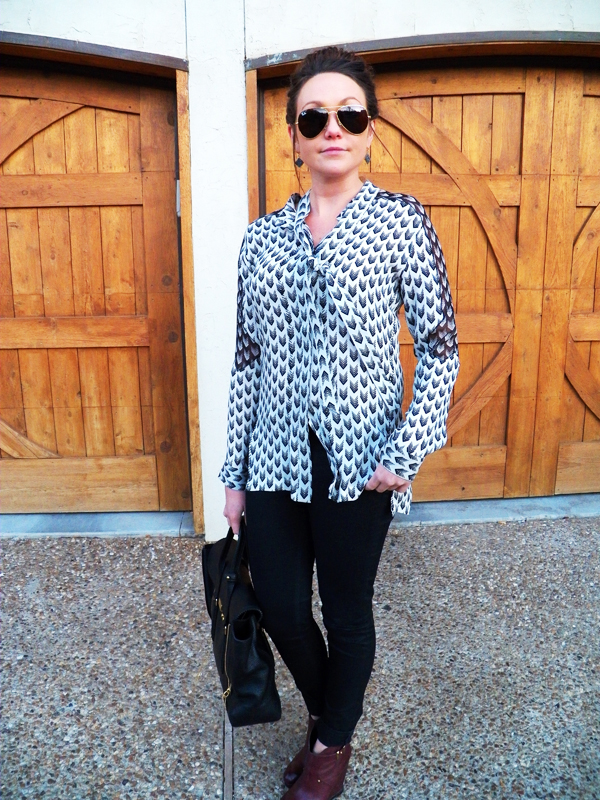 Rag And Bone Gayatri Arrow Blouse