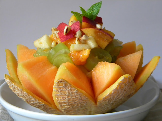 un fiore di melone