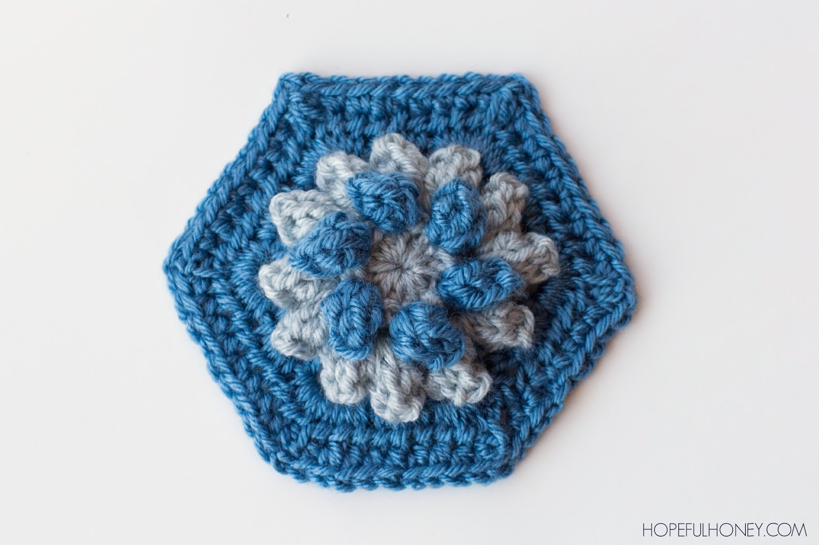 Hopeful Honey Craft, Crochet, Create: Dahlia Hexagon Crochet Pattern