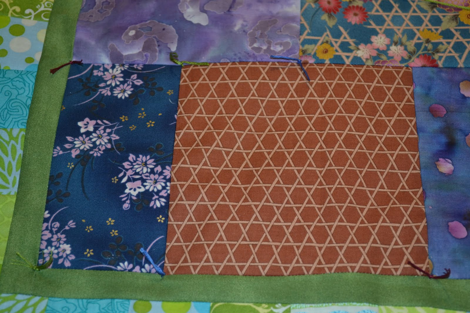 Less Than Technical My First Quilt Layering, Quilting and Binding