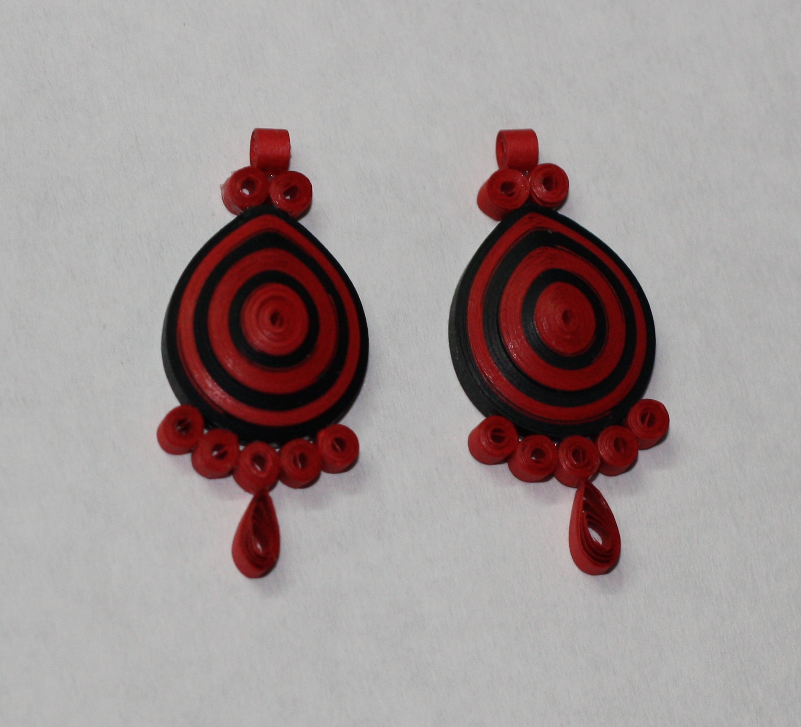 PaperCraftwithAditi: Quilled earrings