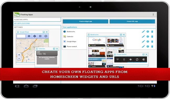 Floating Apps (multitasking) android apk - Screenshoot Download Floating Apps (multitasking) apk