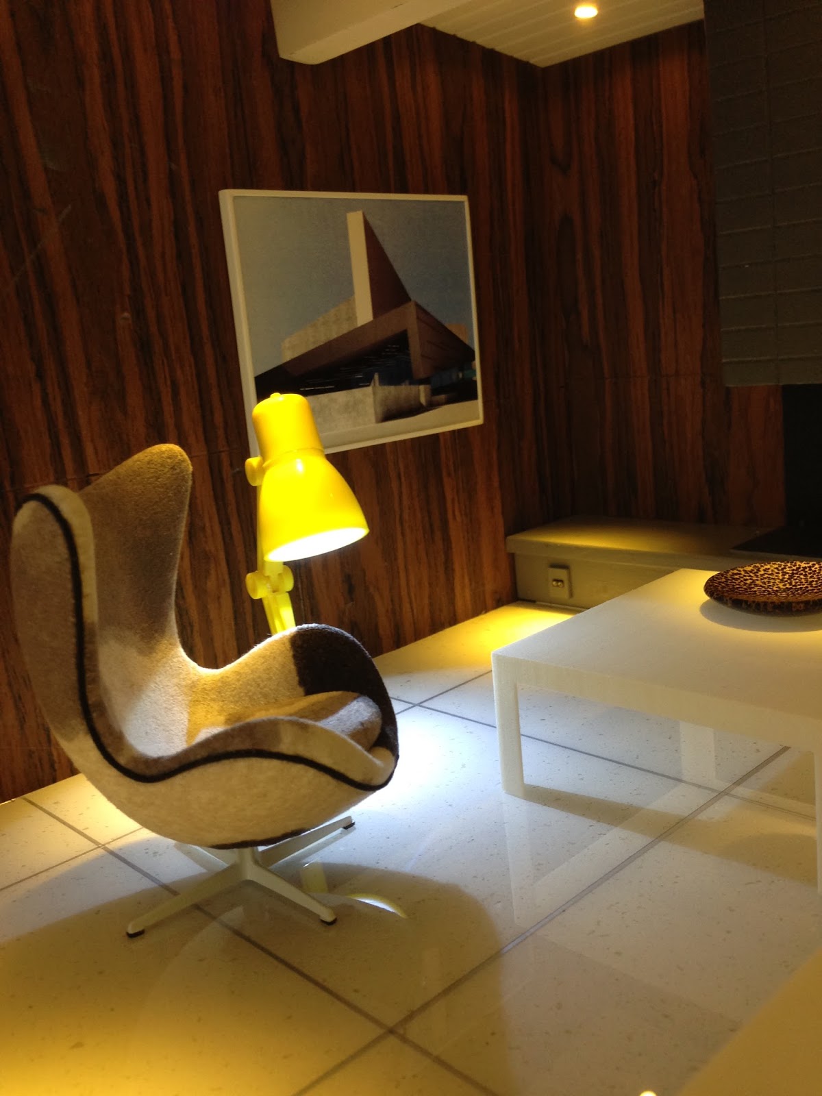 Modern Mini Houses Battery operated lamps were at CVS