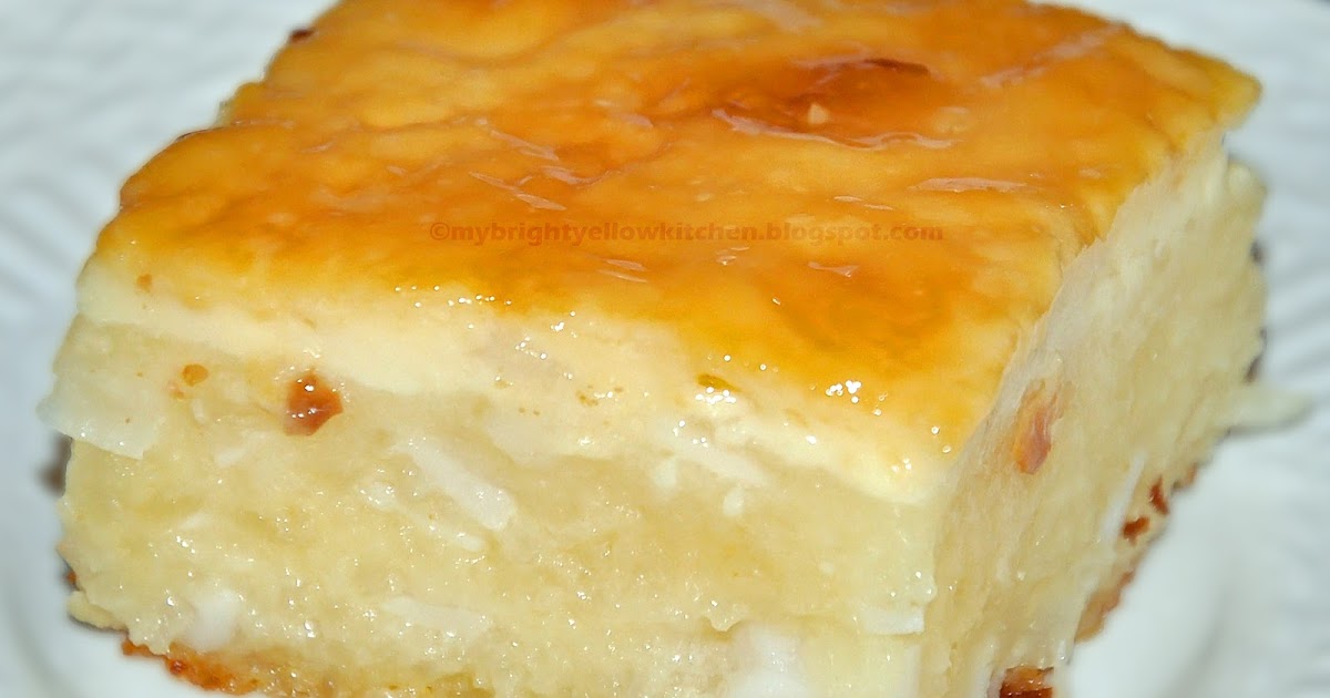 Best Cassava Cake Recipe With Cheese Best Cassava Cake Recipe With Cheese