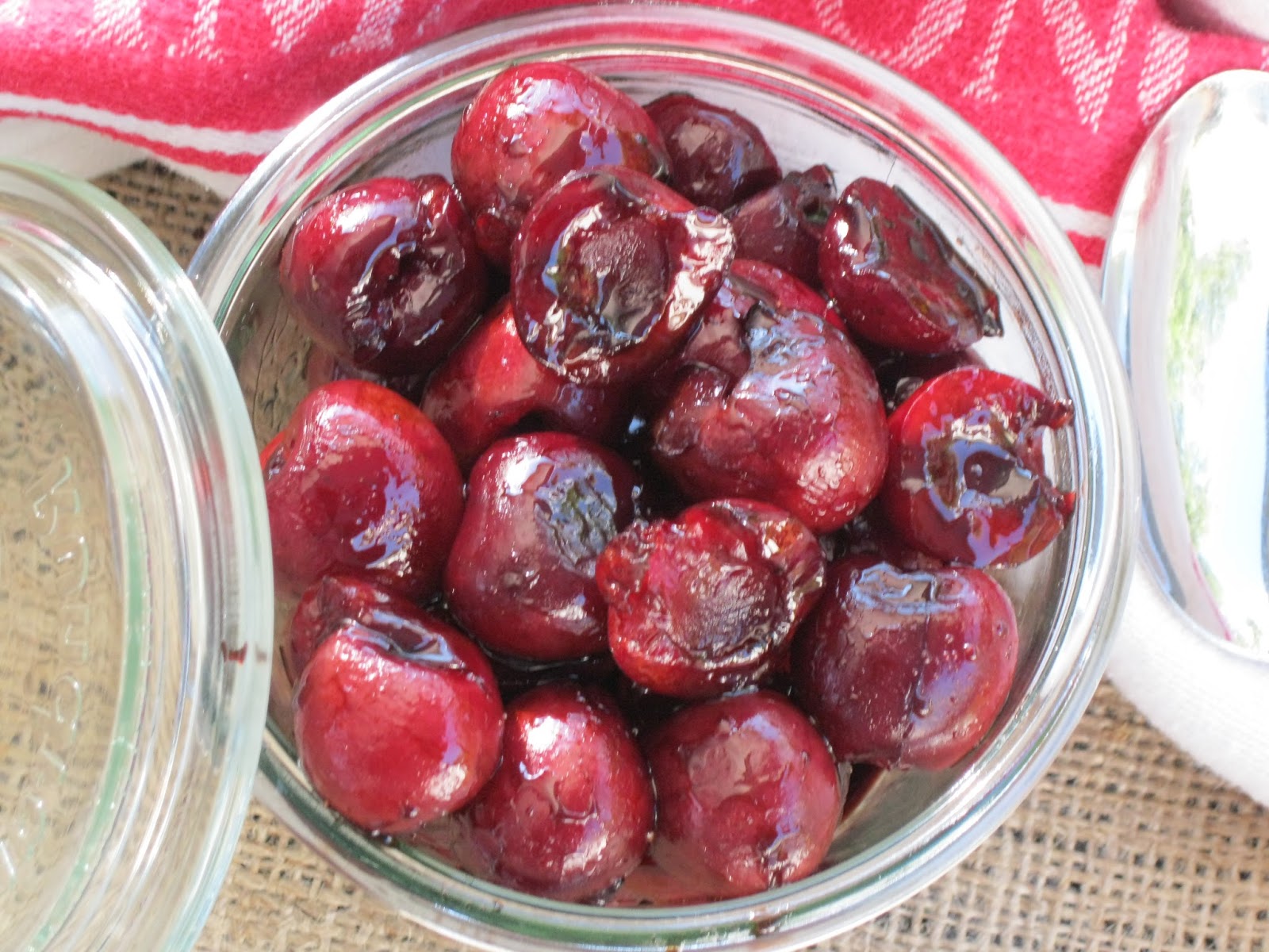 Bakeaway with Me Balsamic Roasted Cherries