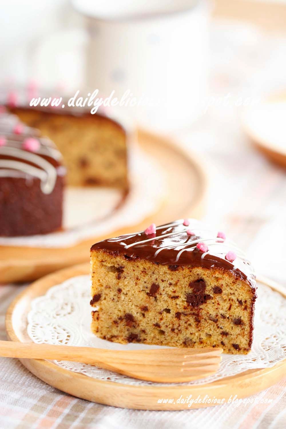 dailydelicious Chocolate almond cake Chocolate is good for you!