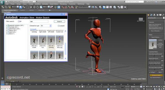 New Animation Store for 3ds Max 2013 | Computer Graphics Daily News