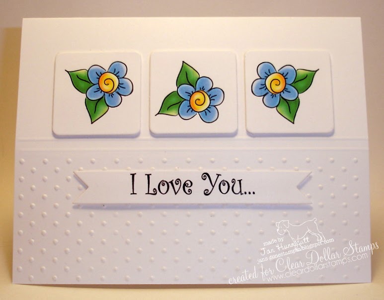 Simply Handcrafted Clear Dollar Stamps Garden of Life