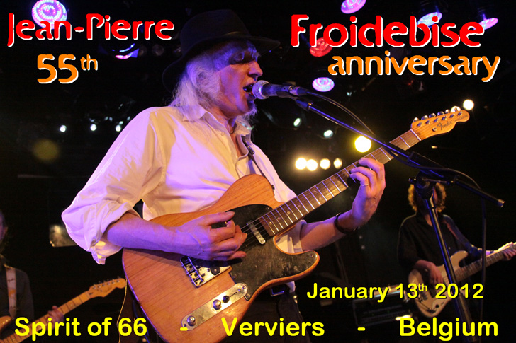 Froidebise at the "Spirit of 66", Verviers, Belgium.