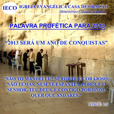 IECO: "Palavra Profética para 2013"