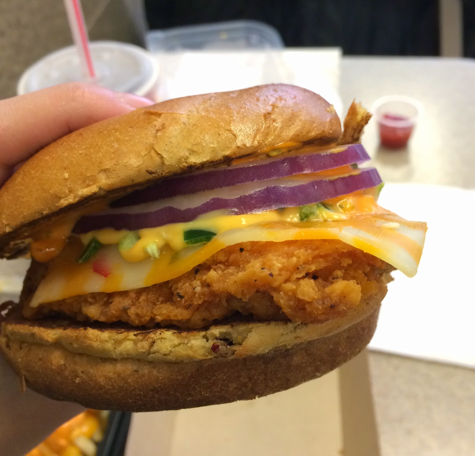 Wendy's Jalapeño Fresco Spicy Chicken Sandwich / ウェンディーズ ハラペーニョ フレスコ