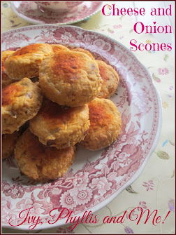 CHEESE AND ONION SCONES