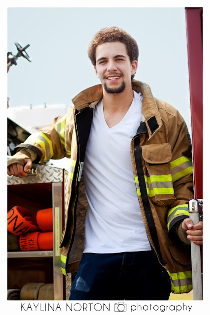 Senior Pictures Fire Station