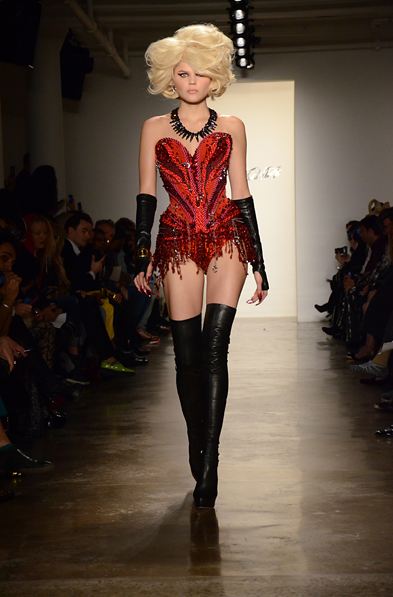 Slasher Sashay, nyfw, new york fashion week, runway show, fall 2013