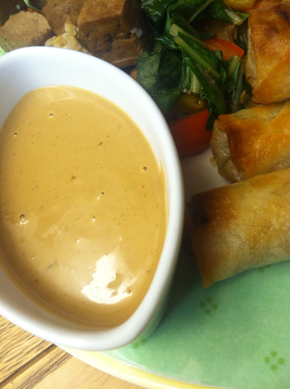 Sweet Tea and Sunshine Peanut sauce