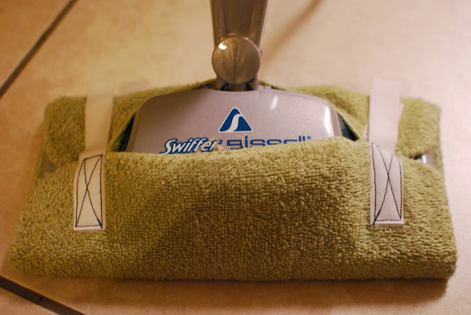 If You Give a Girl a Needle Steam Mop Pads from Towels (Quick and Easy Tutorial)