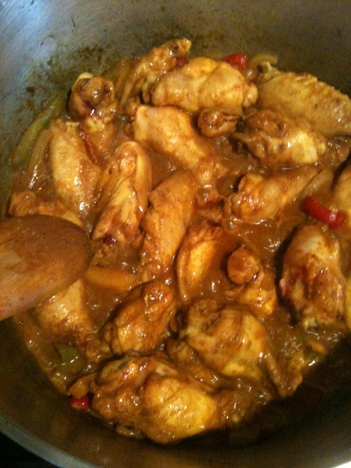 Curry Chicken Wings