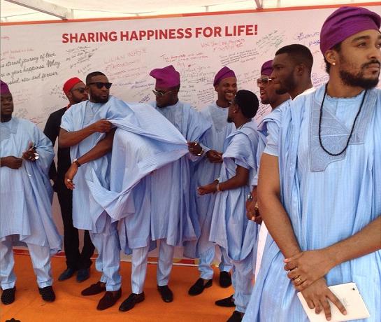 osas ighodaro gbenro ajibade wedding pictures