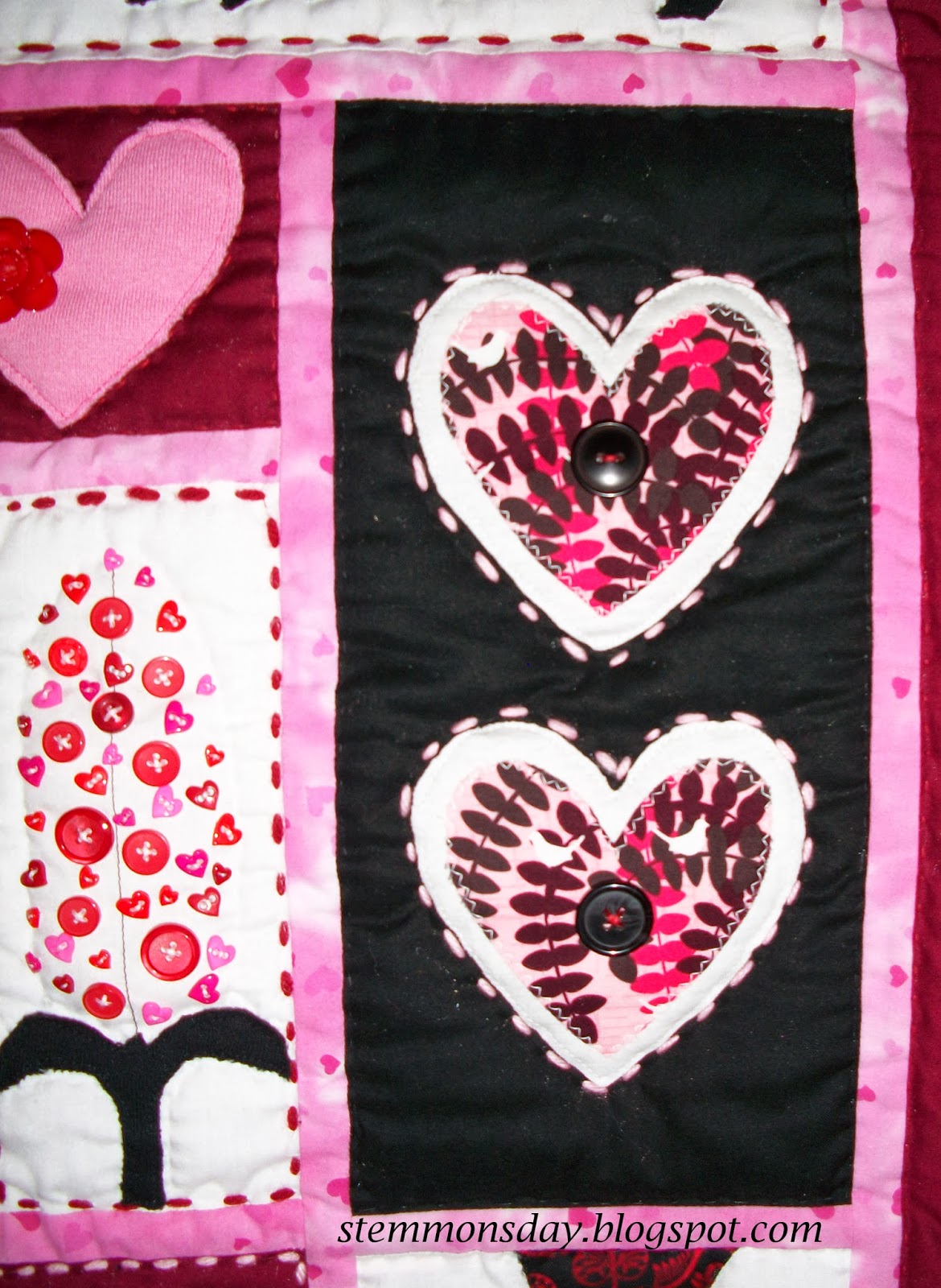 Stemmons Day Valentine's Day Quilt